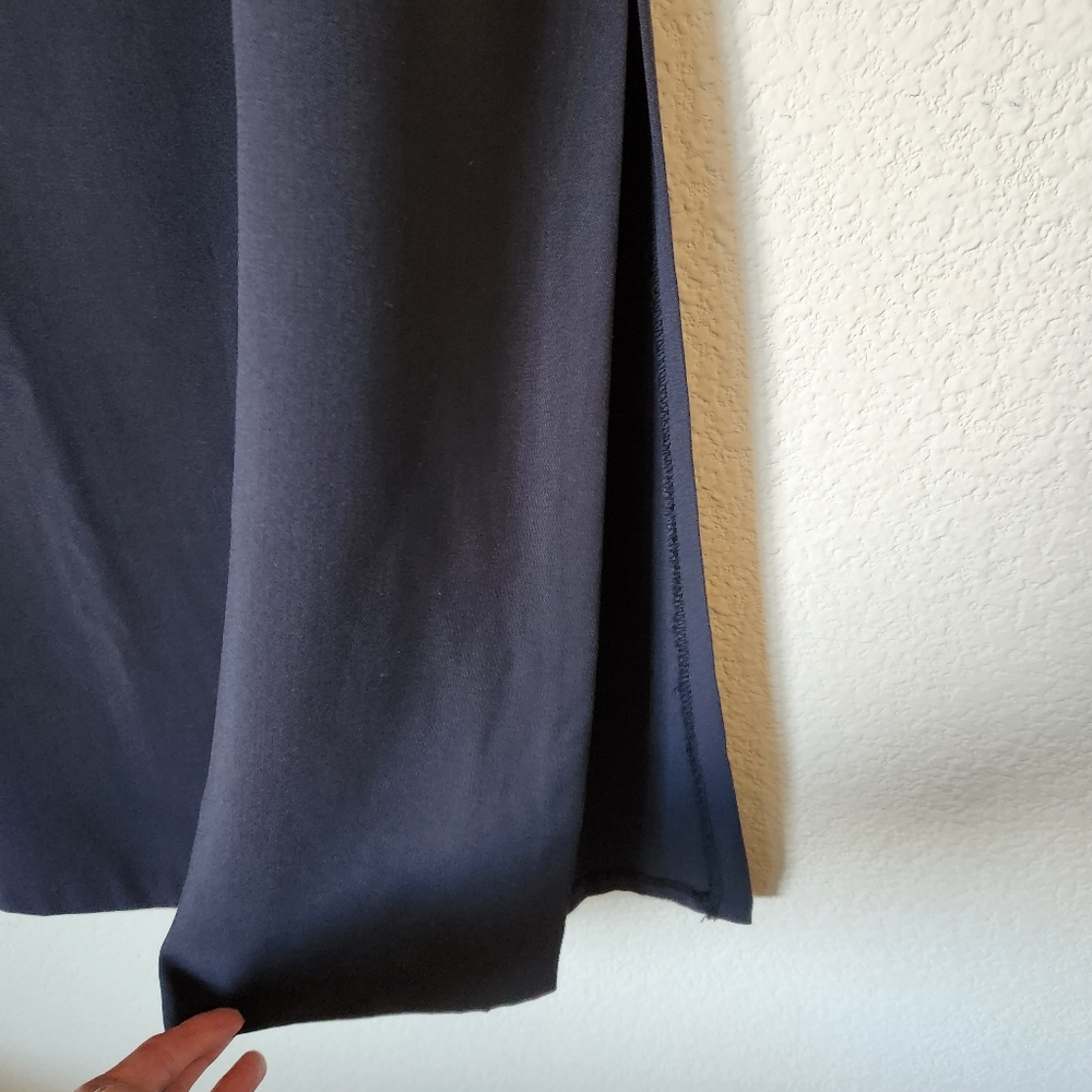 Hillard & Hanson Long Black Skirt, Size 14 - Picture 3 of 6